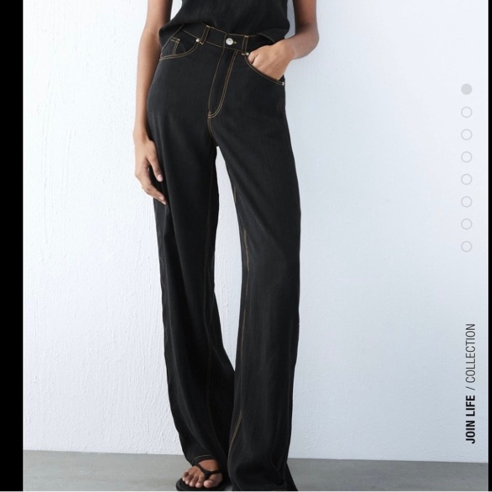 ZARA FLOWY PANT trousers